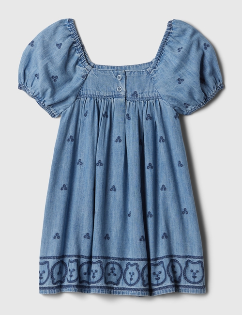 babyGap Embroidered Denim Dress