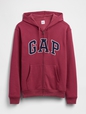 Relaxed Gap Logo Zip Hoodie