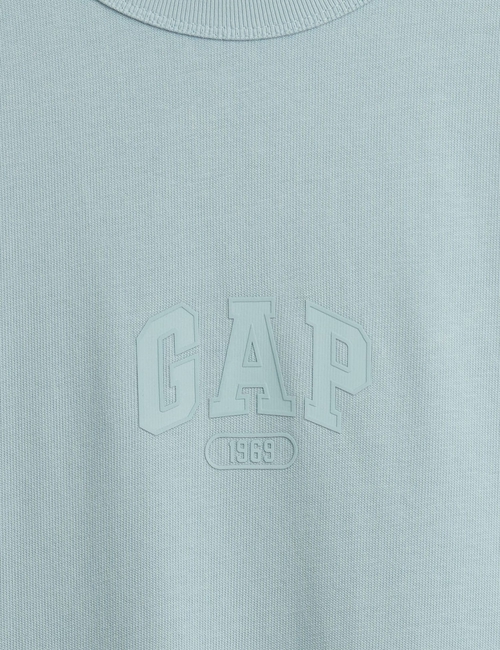 Heavyweight Relaxed 1969 Logo Crop T-shirt