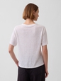 SS LINEN OVERSIZED TEE