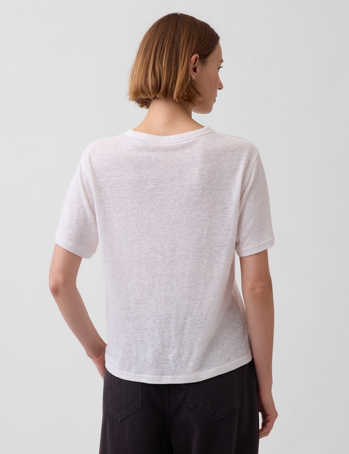 SS LINEN OVERSIZED TEE