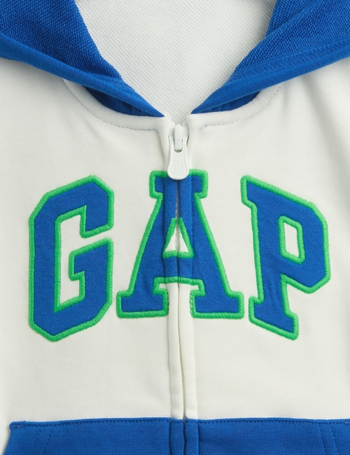 babyGap Relaxed Logo French Terry Zip Hoodie