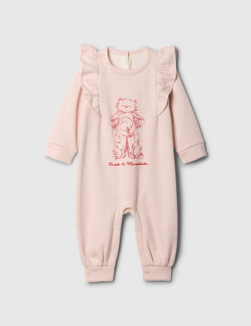 Baby Paddington Vintage Soft Footless One-Piece