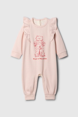 Baby Paddington Vintage Soft Footless One-Piece