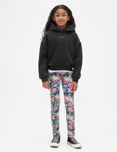 Kids Floral Leggings