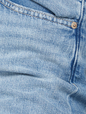 High Rise Destructed Wide-Leg Jeans with Washwell