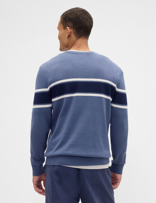 Stripe Crewneck Sweater