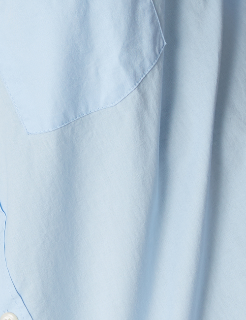 Stretch Poplin Shirt in Slim Fit