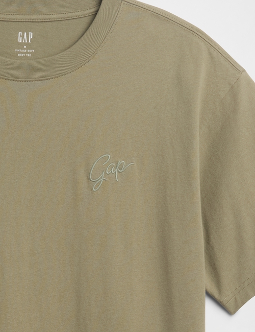 V-VINTAGE SOFT BOXY TEE - NOVELTY