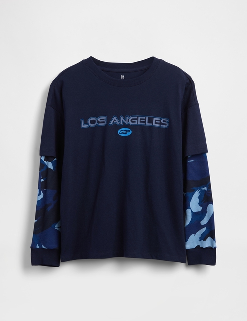 Kids 2-in-1 Graphic Logo T-Shirt
