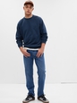 Straight Jeans with Washwell