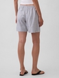 Linen-Blend Easy Shorts