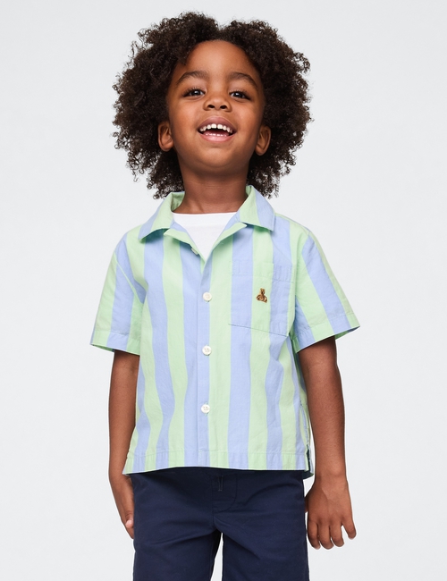 Baby & Toddler Organic Cotton Cabana Shirt