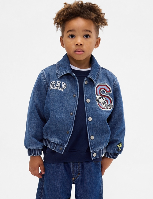 Baby & Toddler Snoopy Logo Denim Jacket