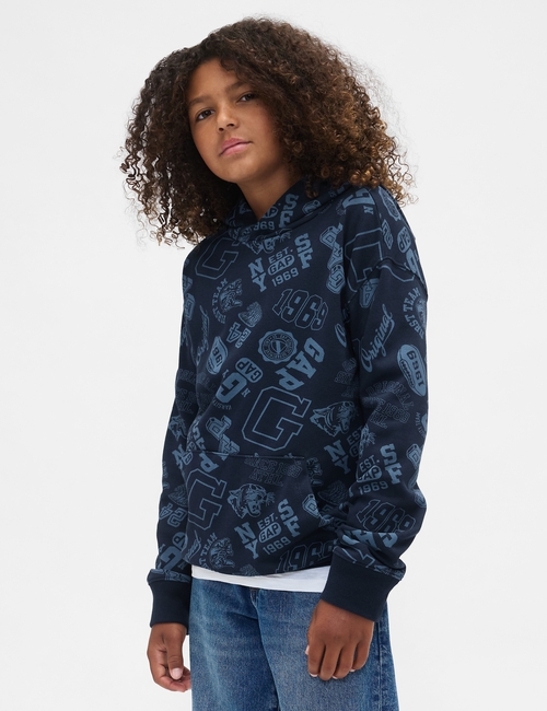 V-FRCH FT FALL LOGO PO - AOP PRINT
