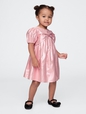 babyGap Metallic Bow Dress