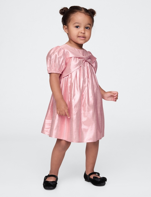 babyGap Metallic Bow Dress