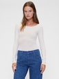 GAP STUDIO KNIT SCOOP BACK BODYSUIT