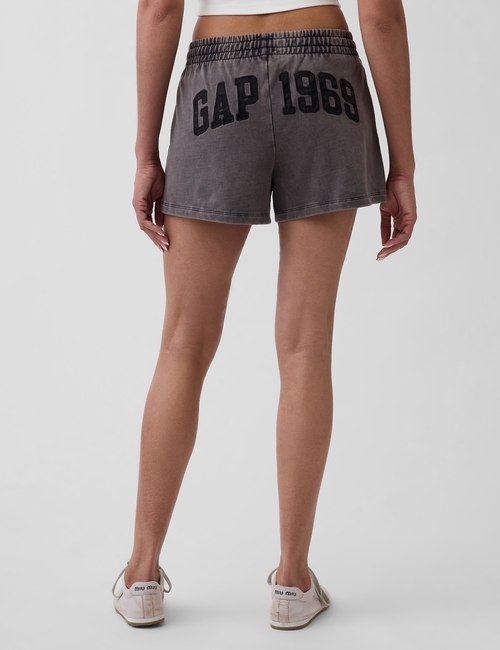 3" French Terry Relaxed Logo Sweat Shorts