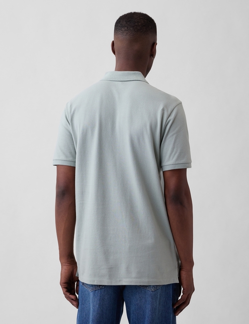 V-STRETCH PIQUE POLO - SOLID