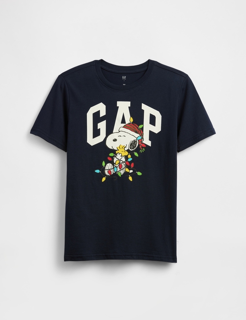 GapKids | Peanuts Logo T-Shirt