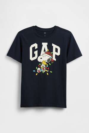 GapKids | Peanuts Logo T-Shirt