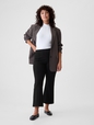 High Rise Ponte Crop Kick Pants
