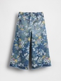 Baby & Toddler Floral Pull-On Baggy Jeans