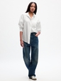 Organic Cotton Poplin Big Shirt