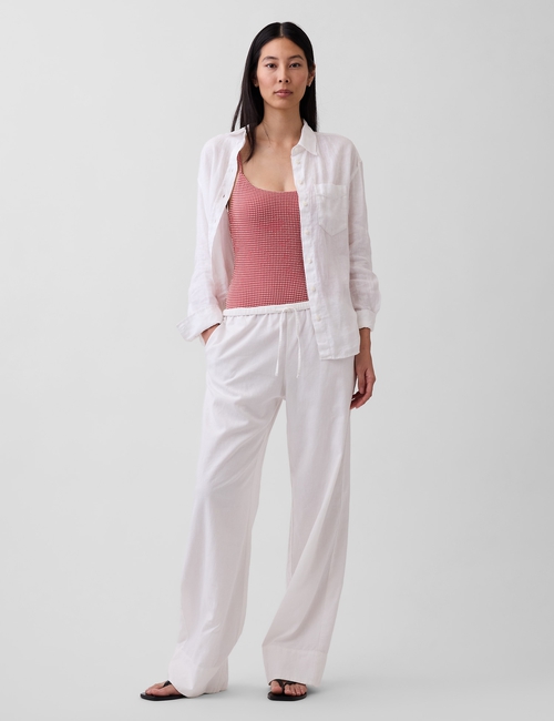 100% Linen Oversized Shirt