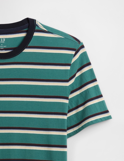 V-EVERYDAY SOFT CREW - STRIPE