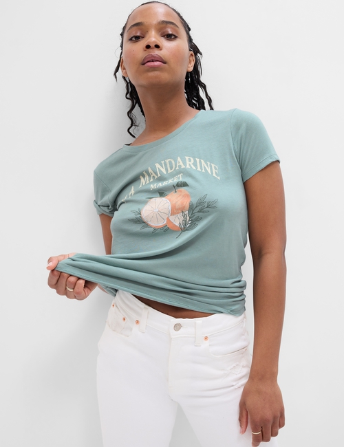 Favorite Crewneck Printed T-shirt