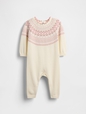 Baby Fair Isle Sweater One-Piece
