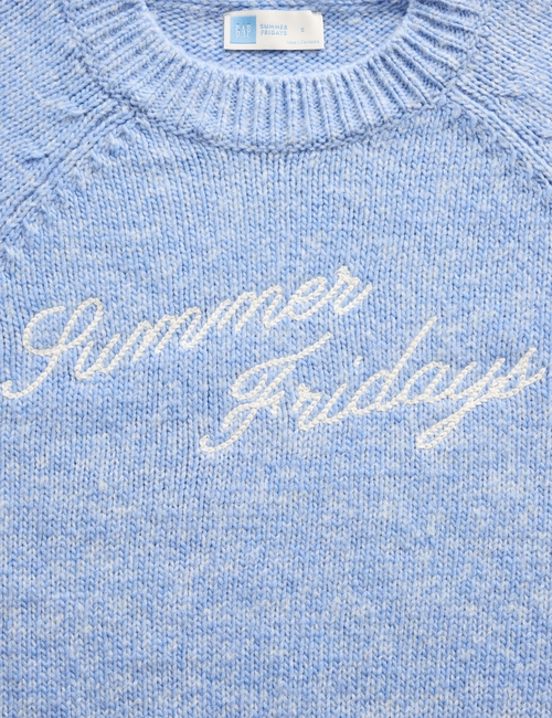 GAP X SUMMER FRIDAYS LOGO SWEATER