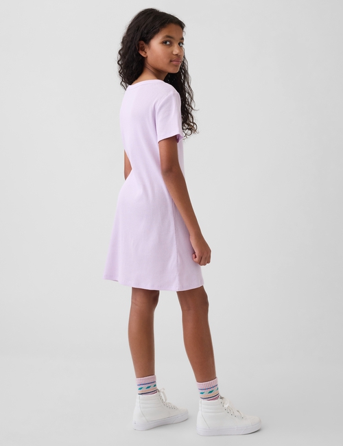 Kids Gap Logo Rib T-Shirt Dress