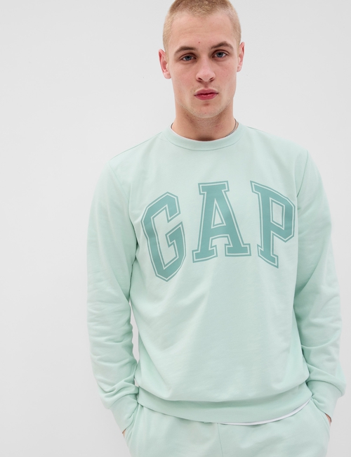 Gap logo crew neck sweatshirt