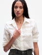 Eyelet Perfect Shirt