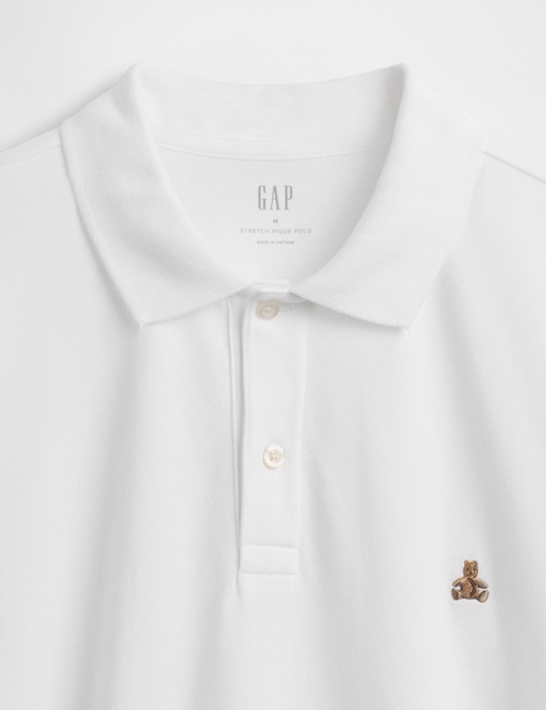 Brannan Bear Stretch Pique Polo Shirt