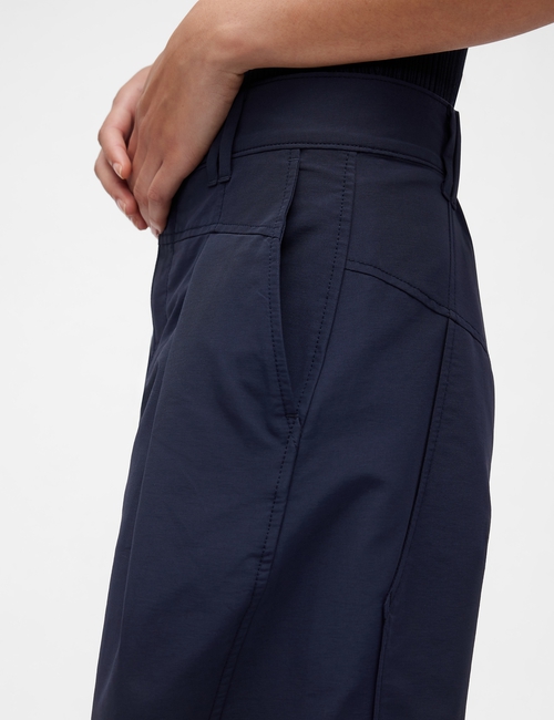 GapStudio High Rise Barrel Trousers