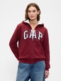 Relaxed Gap Logo Sherpa-Lined Zip Hoodie