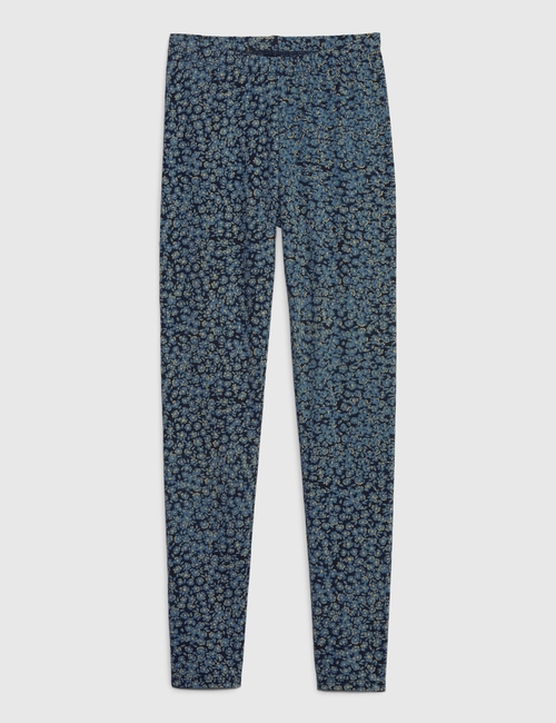 Kids Cotton Floral Leggings