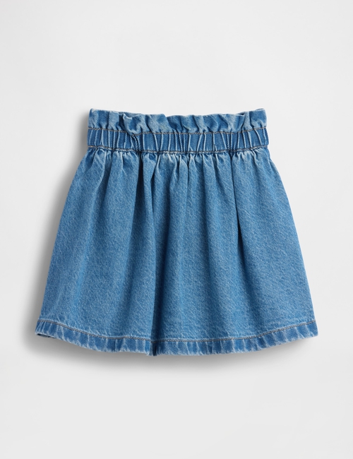 HEART PKT DENIM SKIRT