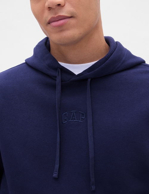 Relaxed Gap Mini-Logo Hoodie