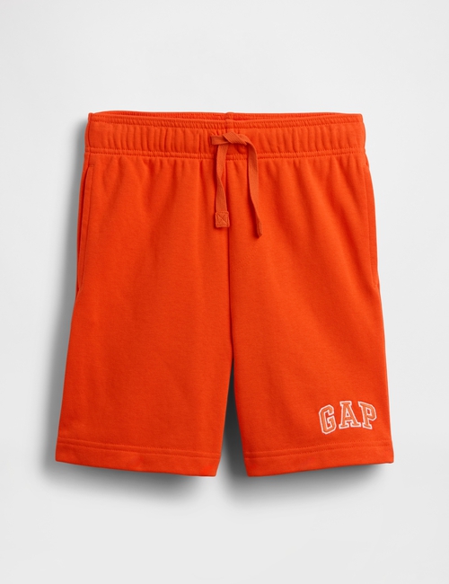 Kids Relaxed Gap Logo French Terry Pull-On Shorts