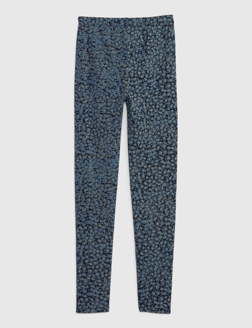 Kids Cotton Floral Leggings