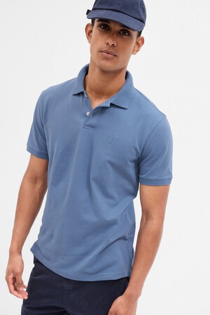 Gap Logo Pique Polo Shirt