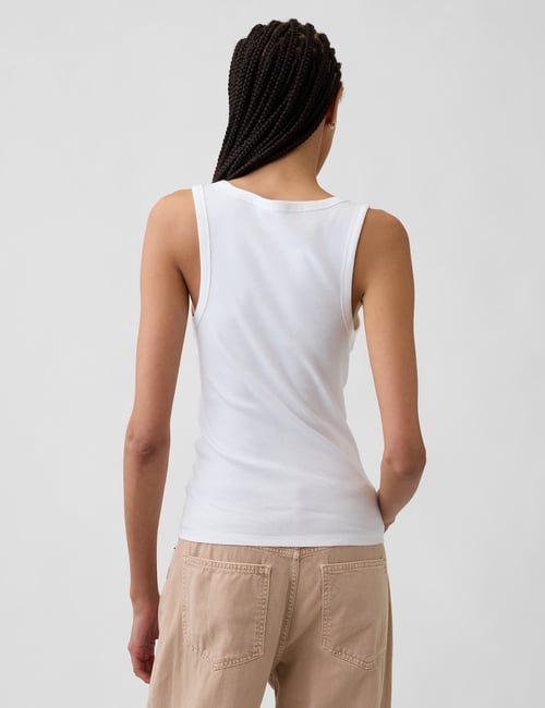 Arch Logo Rib Tank Top