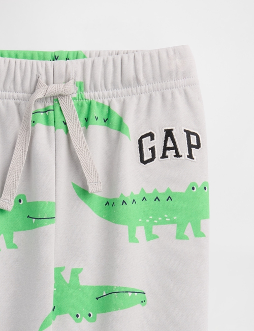 babyGap Relaxed Logo Pull-On French Terry Joggers