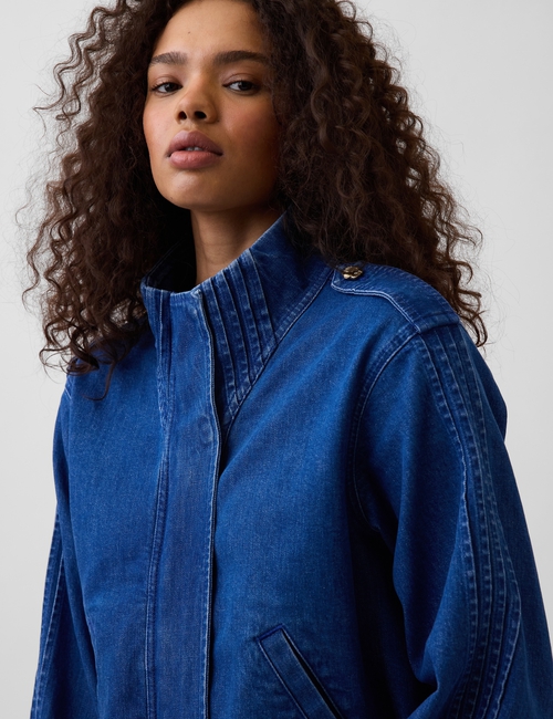 Gap × HFR Denim Pintuck Jacket by Atelier Ndigo