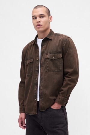 Denim Relaxed Shirt